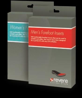 Forefoot Inserts Our forefoot inserts have been designed as the perfect