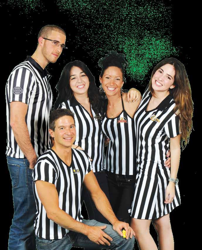 8 Referee All catalogue styles can be done in referee pattern Full color logo with placement in any specified one location For additional full color logos add