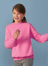 260gm/m 2 Colour - 280gm/m 2 Cotton/lycra rib crew neck Self-coloured jersey taping Waist, neck and cuff rib in cotton/ elastane for shape
