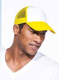 perforated plastic tabs Trendy Two-coloured cap Sizes: One Size / /Lemon / / /Kelly Green