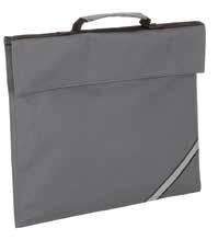 ACCESSORIES - BAGS 01670 OXFORD 100% polyester Flap with Velcro fastening Reflective strip Contrast carry handle inside named laminated case Aqua French Graphite Lime 71100 COLLEGE 2-colour Zipped