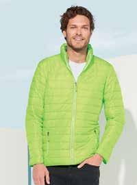 JACKETS 01620 RAY MEN S LIGHT HOODED PADDED JACKET 100% waxed nylon Lining: 100% polyester 290T Padding: 90% down - 10% feather Small high collar 2 front and 2 inside pockets Elasticated hood, bottom