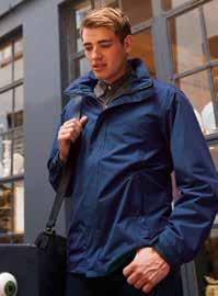 JACKET Waterproof and breathable isotex 5000 coated polyester fabric 250 series anti-pill Symmetry fleece lined body Thermo-Guard insulation in sleeves Windproof fabric Fleece