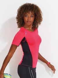 Neon Yellow 01417 BERLIN WOMEN Women s long sleeve running t-shirt Jersey 90% polyester - 10% elastane Weight: 275