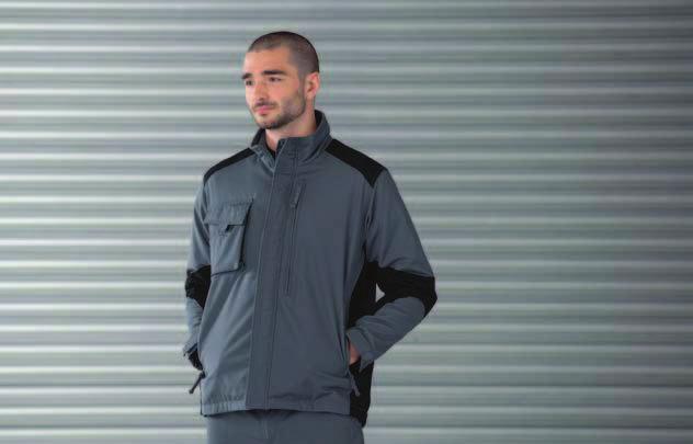 Suitable for 60 C wash and specially designed to last in physically demanding work environments.