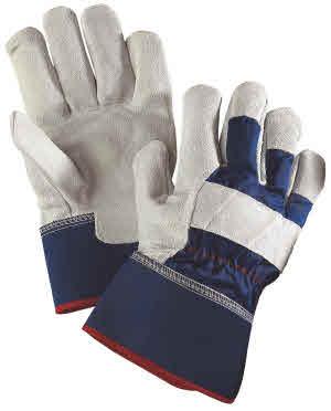 H100 proforce Canadian Rigger Glove Grey split leather
