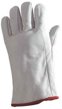 fingers 12oz cotton backing /EN388 H203 proforce Nappa Anti-Vibration Glove