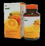 Royal Jelly Vita C 蜂皇維他 C Mempunyai kandungan vitamin C yang tinggi bagi menampung keperluan harian tubuh badan.
