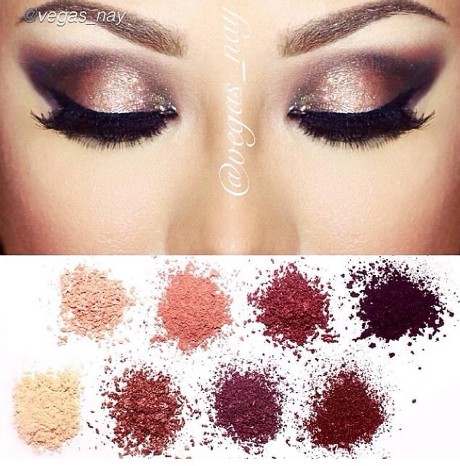Motives Mavens Element These colors work for all skin tones Highly pigmented eye shadows Different textured shadows: matte and