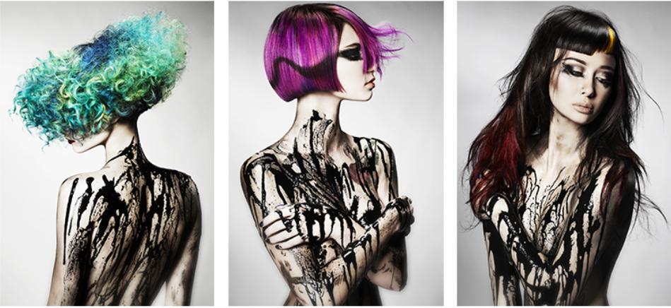 Color manipulation of images is NOT PERMITTED in any capacity in the Haircolor category.