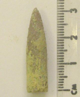 The base of the cartridge was had deteriorated somewhat and the markings were difficult to discern.