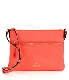 Keep your handbag proportional to your body size. This flattering handbag ends right around your waist.