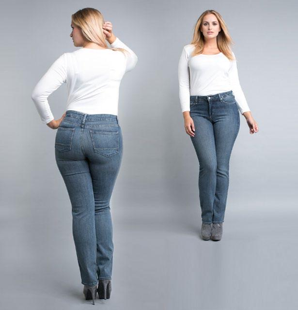 five- pocket jeans in light