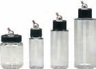 Airbrush Accessories Cristal clear bottle sets (for water based paints ONLY) High strength translucent plastic bottles (for