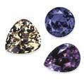 Blue sapphires range from very light to very dark greenish or violet-blue, as well as various shades of pure blue. The most prized colors are a medium to medium dark blue or slightly violet-blue.