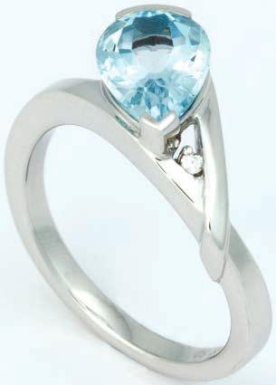 18 carat white gold solitaire diamond ring (0.70ct) $3,700 3.