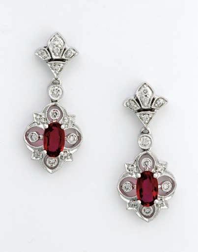 diamond earrings $1,630 22.