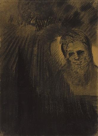 Noir: The Romance of Black in Nineteenth-Century French Drawings and Prints February 9 May 15, 2016 Apparition, about 1880 1890. Odilon Redon (French, 1840-1916). Charcoal, fusain and black pastel.