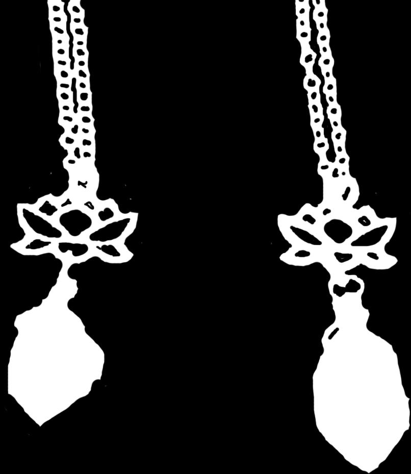 5 long with chain. WS: $39.99, MSRP: $98.00, (SKU: DLN-S01) B.