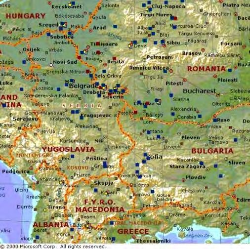 362 CHAPTER XII Fig. XII.2. Spread of stages SC II in the southern part of Central Europe. (Courtesy of Microsoft Corp.). Vinča A The origin of this civilization is in the south.