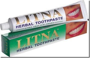 3. LITNA Herbal Toothpaste LITNA is special herbal toothpaste produced with a combination of ancient wisdom and modern technology.