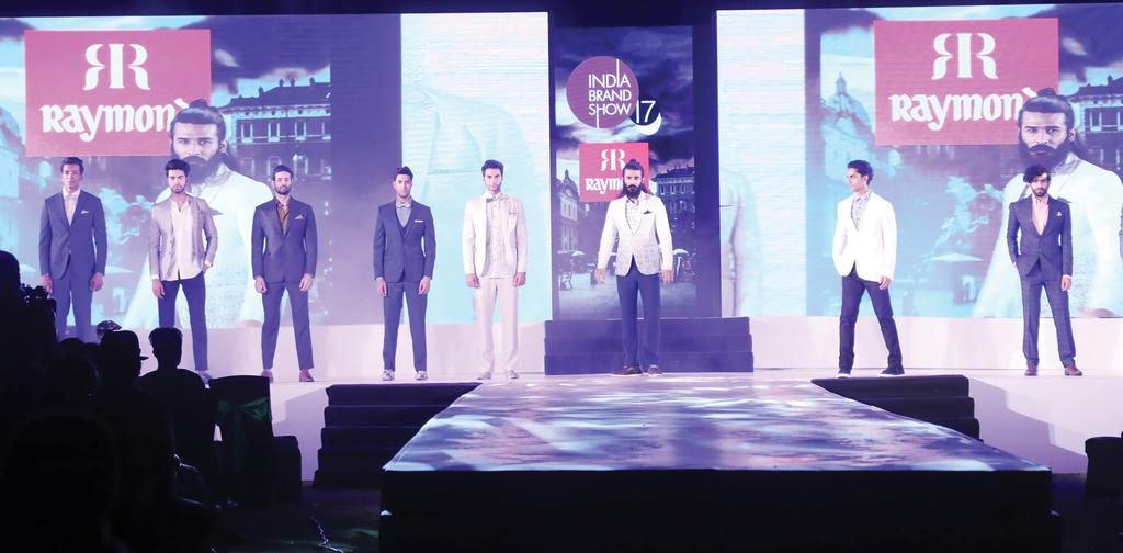 I ndia Brand Show 2017 was held on the 12th April 2016, on the evening of the ﬁrst day of the IFF. The show unveiled the looks of the season and upcoming collections to the best of the retail world.