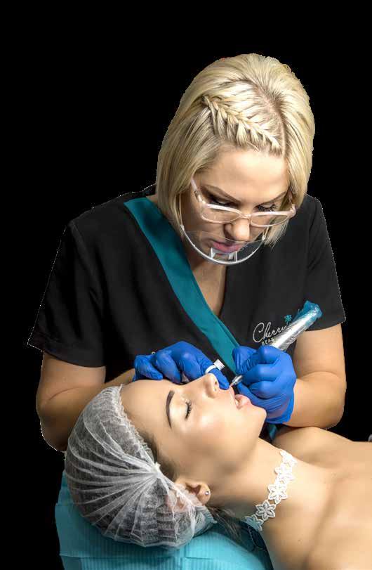 PERMANENT MAKEUP COURSE WILL CONSIST OF: BUSINESS: Learn how to set up your business. PROCEDURE ROOM SETUP: From initial procedure room setup until the client is finished.