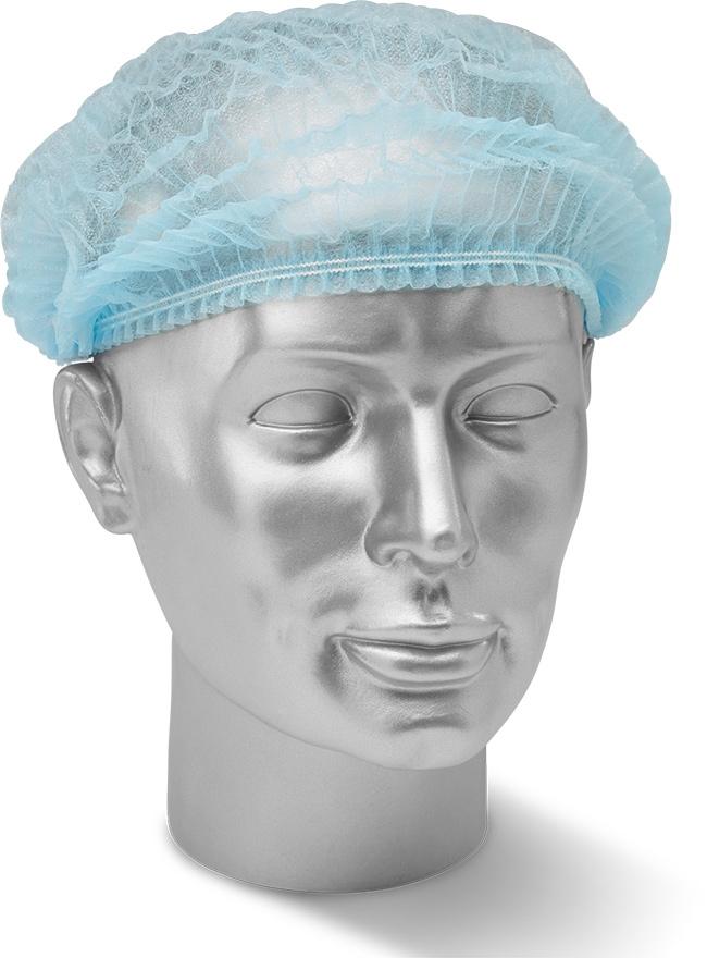 DISPOSABLE MOB CAP Soft and lightweight hair net Fully elasticated cap Made from non woven
