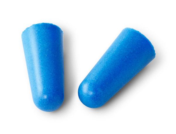EAR PLUGS Foam disposable ear plugs Found to be in conformity with council directive 89/686/EEC relating to PPE.