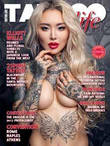 BRAND OVERVIEW 2 Tattoo Life and Tattoo Energy are bimonthly magazines devoted to the art of tattoo, translated into five