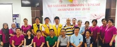l l l l 5 HEALTH by Dr. Law Wa Chug Parkiso's Disease Awareess Day Parkiso's disease is a progressive, euro-degeerative disease.