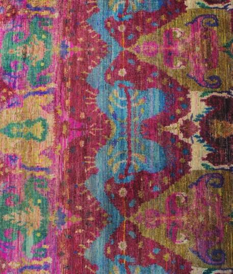 Fine Rugs Maharaja Sari Silk SKU : CT-3301E - 812 8 x 12 80% Silk,