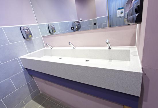 maxtop SOLID SURFACE CORIAN Cleaning and Maintenance Corian Tops: Maintain the overall satin sheen finish by using a gentle powder bleach or mild cream abrasive cleaner once or twice a month.
