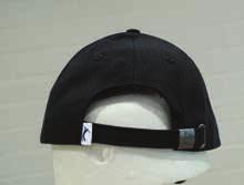 VISOR STRUCTURED 6 PANEL LOW PROFILE WITH EMBOSSED GOLFER FABRIC STRAP AND
