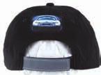 STRAP BLACK NAVY 4214 BRUSHED HEAVY COTTON WITH REFLECTIVE TRIM & TAB ON VISOR REFLECTIVE TRIM & BRUSHED COTTON TAB ON VISOR