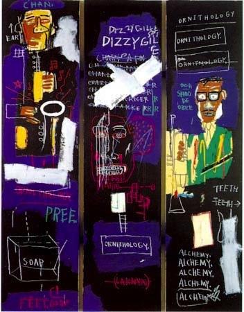 Continuing his activities as a graffiti artist, Basquiat often incorporated words into his paintings.