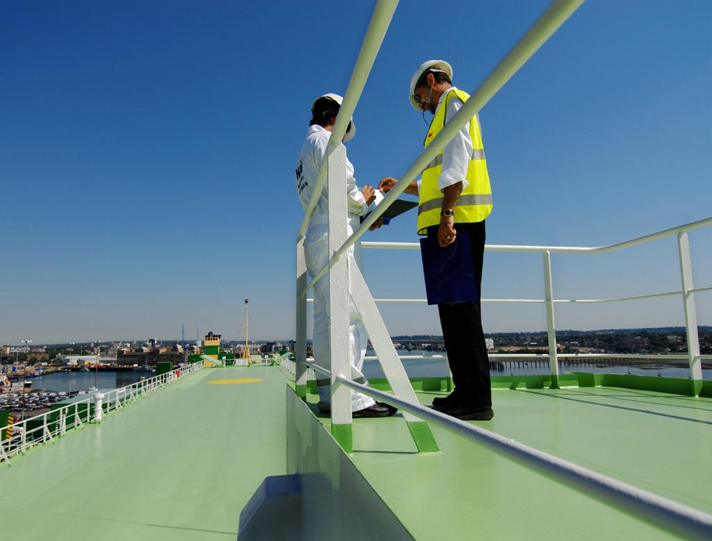 Seafarers whose duty keeps them outside accommodation spaces and on exposed deck areas in direct sunlight for long periods of time may receive more direct