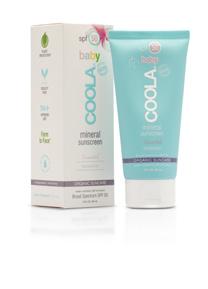 Our Mineral Baby SPF 50 Unscented Moisturizer is our purest lotion sunscreen, designed to safeguard the most precious