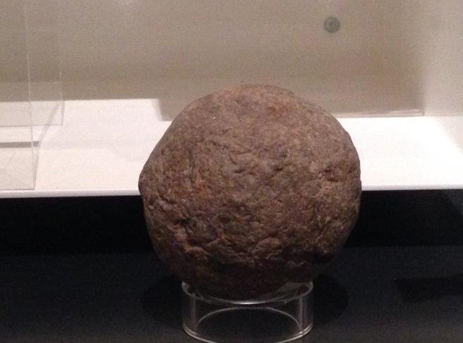 Another cannonball has been found in situ at Chichester in a ditch behind the city wall. Repairs were being made to the city wall near Market Road when the cannon ball was found.