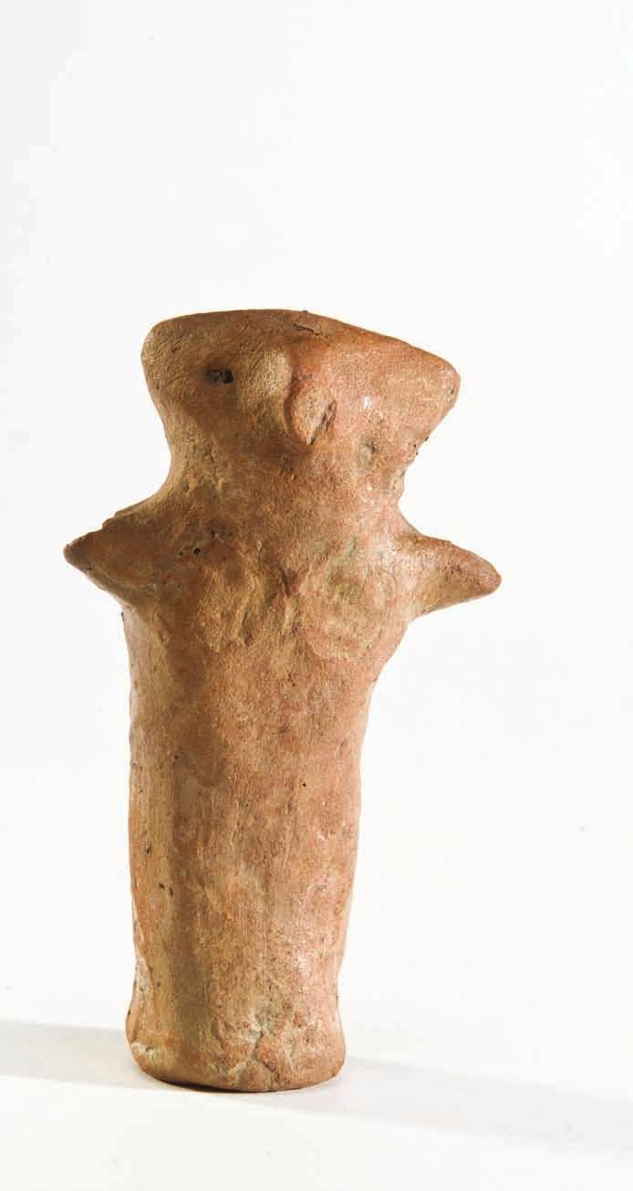 clay; height 13,5 cm Jakovo, Kormadin AP/7778 Kipec v obliki človeške podobe Žgana glina; višina