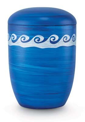 Biodegradable Urns UVO-BU1023 UVO-BU1610W 5L 30CM 3.1KG UVO-BU1650 The sea-urns are made from a water-soluble material.