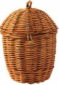 NATURAL WEAVE BAMBOO CASKET Bamboo is a renewable resource and is an effective absorber of carbon dioxide.
