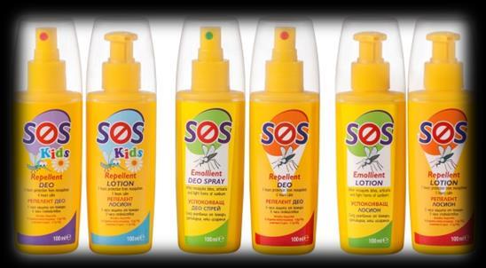 SOS KIDS REPELLENT DEO SPRAY Effectively protects the skin from the bites of mosquitoes, ticks, and other cold-blooded insects. It is classified as a biocide.