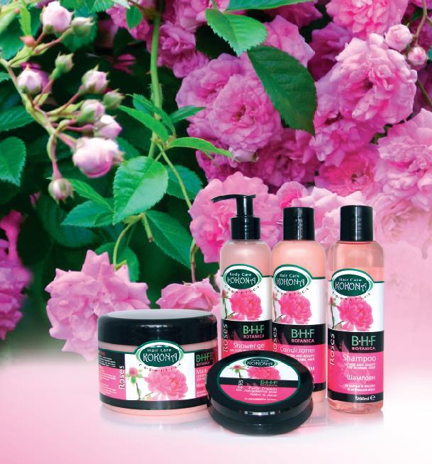 to normal hair, makes your hair clean, healthy and glossy. BOTANICA HAIR CONDITIONER WITH ROSES ensures the strength and beauty of your hair.