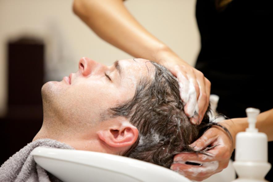 During the shampoo service, the hair is emulsified to remove oil and debris from the hair and scalp.