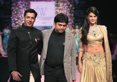 P C J e w e l l e r The two-day show wrapped up with a grand finale by PC Jeweller.