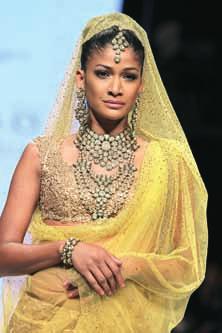 The extravagant jewellery collection had neat lines and was wellformatted.