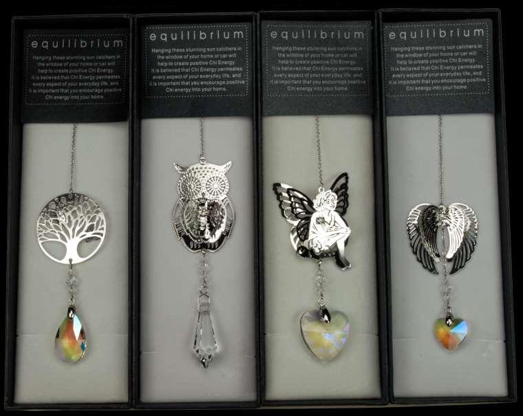 3D CRYSTAL SUNCATCHERS OUT OF 9995 Tree of Life 9996 Owl 9997 Fairy 59700 Angel Wings Hanging these stunning suncatchers in a window at home or in a car will help