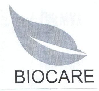 THE TRADE MARKS JOURNAL (No.740 SEPTEMBER 1, 2012) 1114 USE OF WORD "BIO & CARE" SEPARATELY AND APART FROM THE MARK AS A WHOLE.