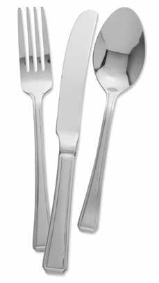 For a complete list of products, visit Utopia CUTLERY All prices shown indicate price per box Bead Table Fork F00303 Box of 12 7.